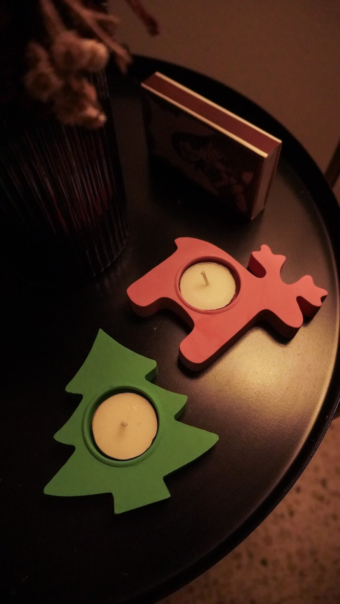 Litmas and Rudie - Christmas Special Candle Holders