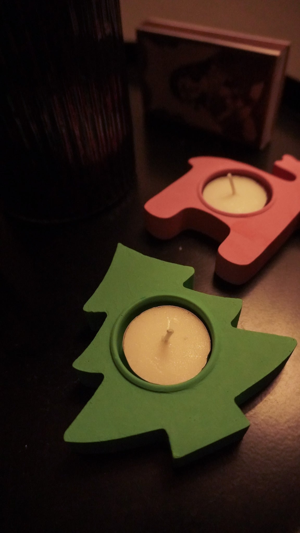 Litmas and Rudie - Christmas Special Candle Holders